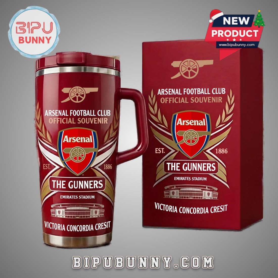 Arsenal Emirates Stadium Insulated Tumbler Arsenal Emirates Stadium Insulated Tumbler