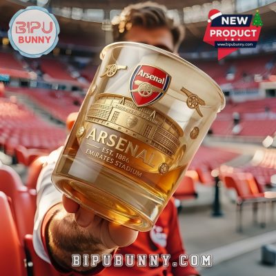 Arsenal Golden Stadium Whiskey Glass
