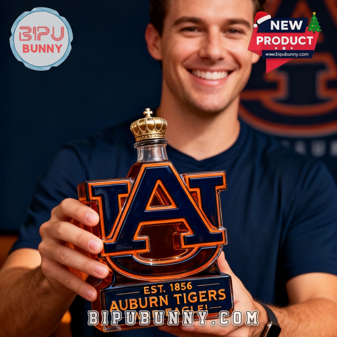 Auburn Tigers Limited Edition Whiskey Bottle Auburn Tigers Limited Edition Whiskey Bottle