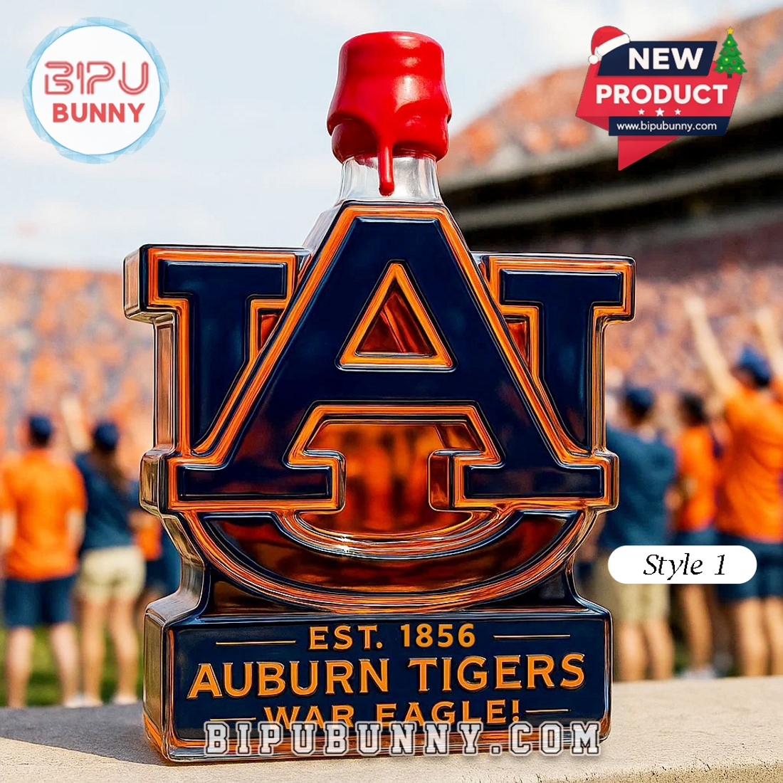 Auburn Tigers Limited Edition Whiskey Bottle Auburn Tigers Limited Edition Whiskey Bottle