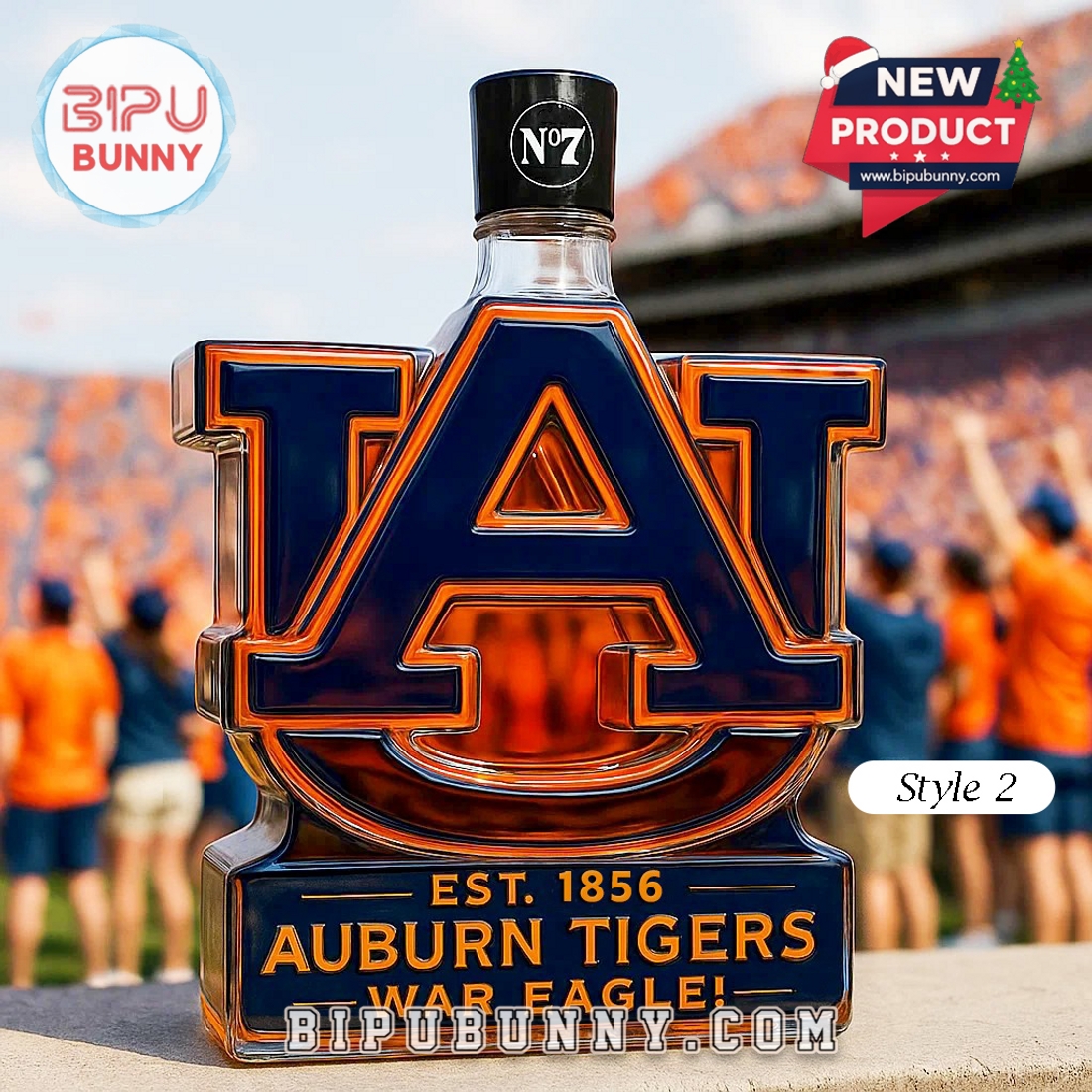 Auburn Tigers Limited Edition Whiskey Bottle Auburn Tigers Limited Edition Whiskey Bottle