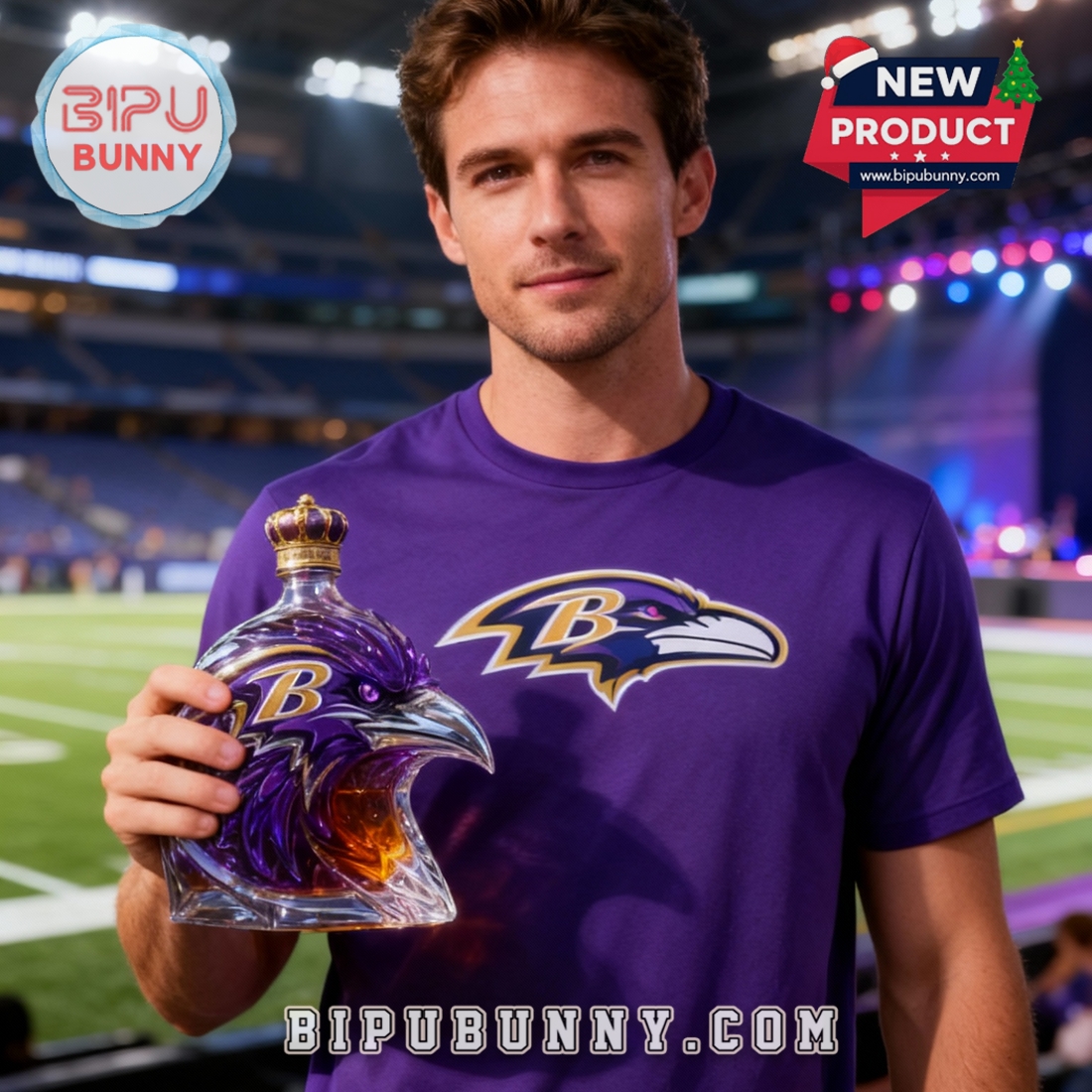 Baltimore Ravens Limited Edition Whisky Bottle Baltimore Ravens Limited Edition Whisky Bottle