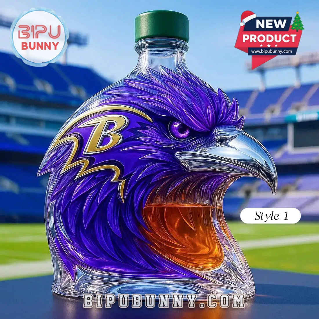 Baltimore Ravens Limited Edition Whisky Bottle Baltimore Ravens Limited Edition Whisky Bottle