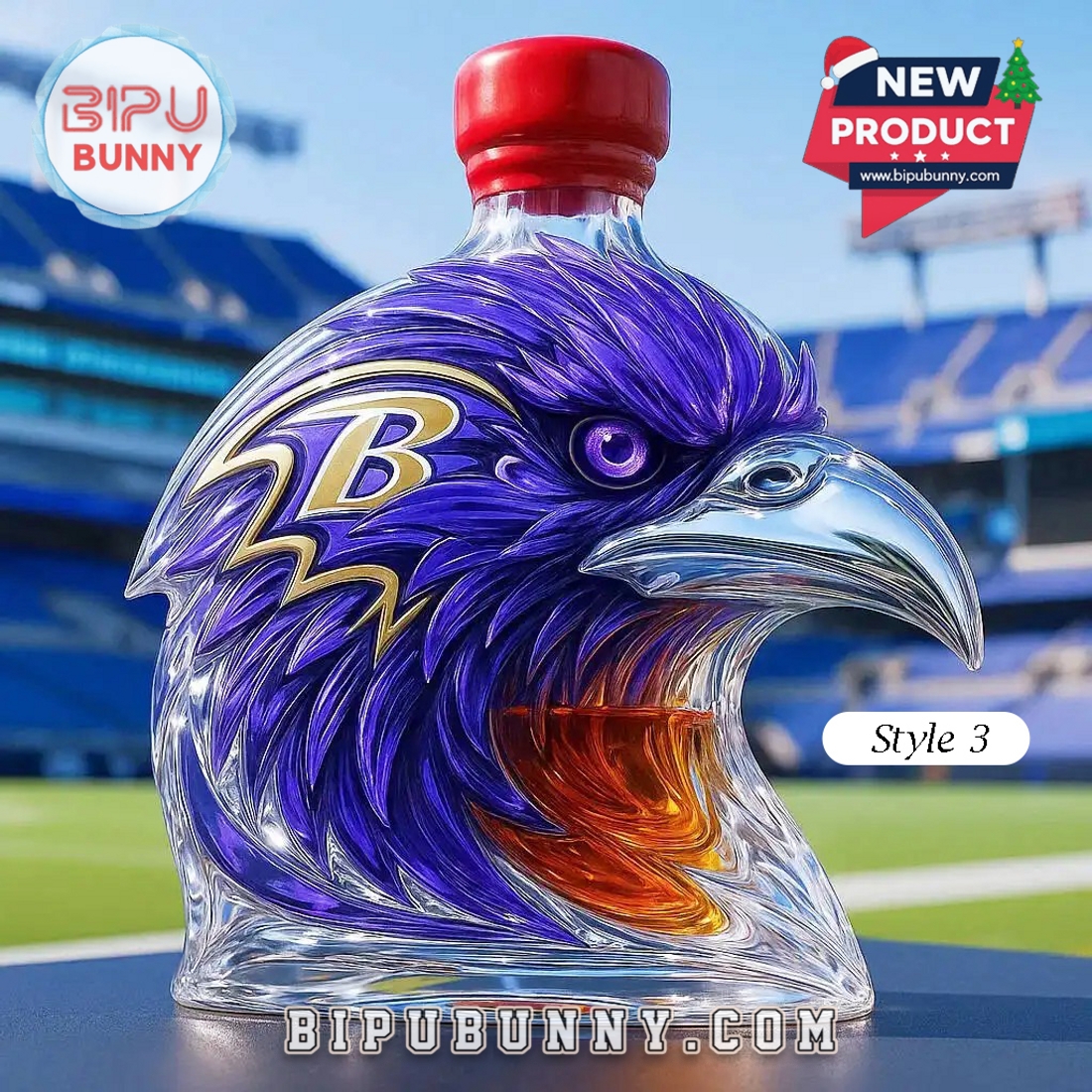 Baltimore Ravens Limited Edition Whisky Bottle Baltimore Ravens Limited Edition Whisky Bottle