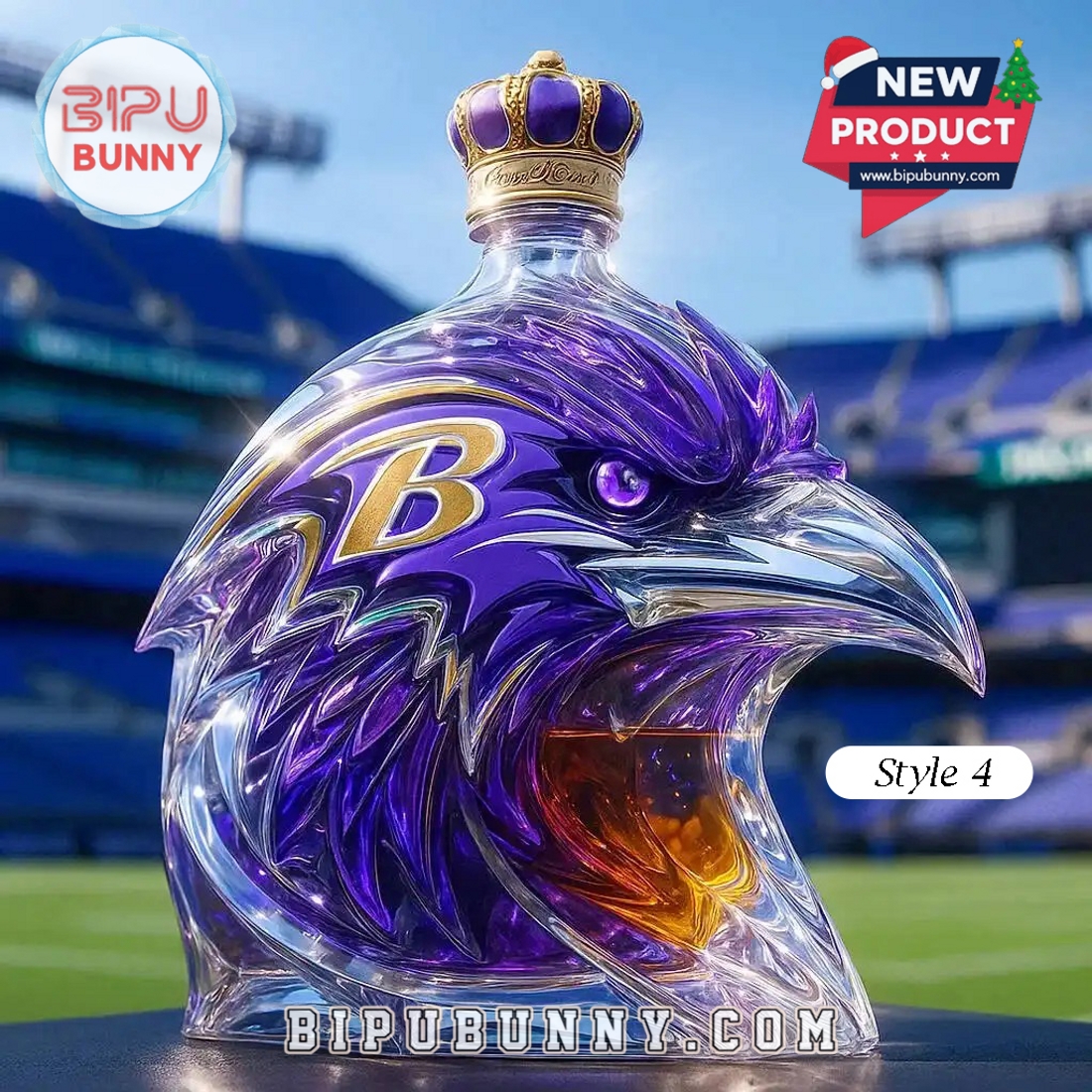 Baltimore Ravens Limited Edition Whisky Bottle Baltimore Ravens Limited Edition Whisky Bottle