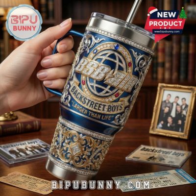 BSB Air Backstreet Boys 40oz Tumbler With Handle
