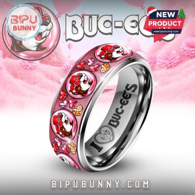 Buc-ee’s Silver Tungsten Ring