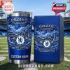 Chelsea FC 121st Anniversary Stainless Tumbler - Official logo and anniversary design.