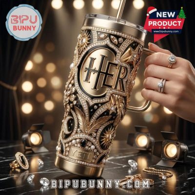 Cher YETI 40oz Tumbler With Handle