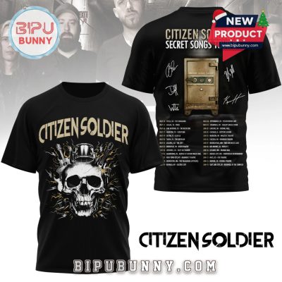 Citizen Soldier Secret Songs Tour II Signatures 3D Shirt