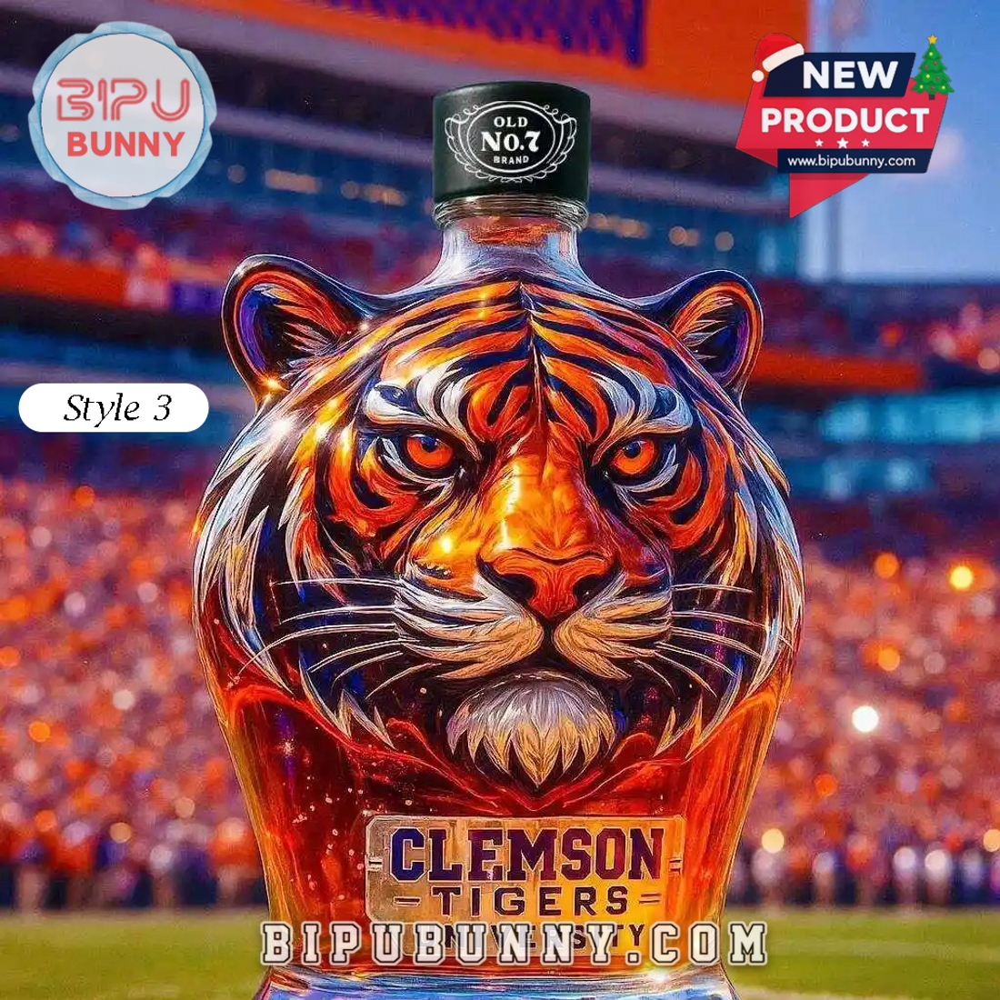 Clemson Tigers Limited Edition Whiskey Bottle Clemson Tigers Limited Edition Whiskey Bottle