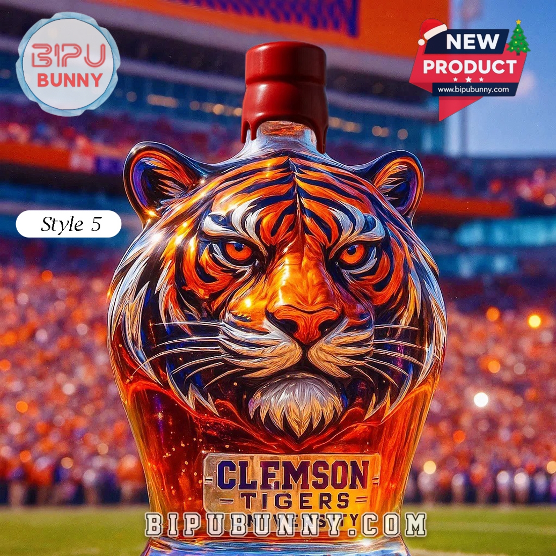 Clemson Tigers Limited Edition Whiskey Bottle Clemson Tigers Limited Edition Whiskey Bottle