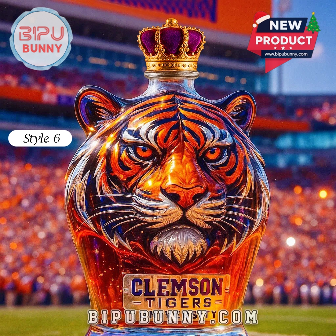 Clemson Tigers Limited Edition Whiskey Bottle Clemson Tigers Limited Edition Whiskey Bottle
