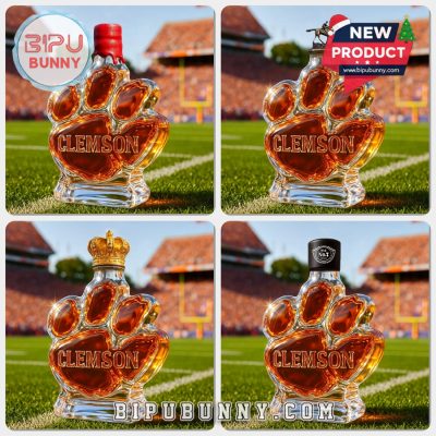 Clemson Tigers Limited Edition Whisky Bottle