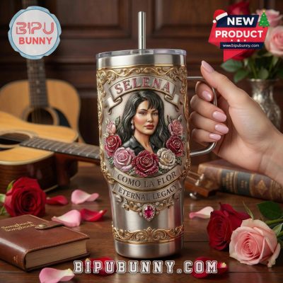 Como la flor Selena YETI Tumbler