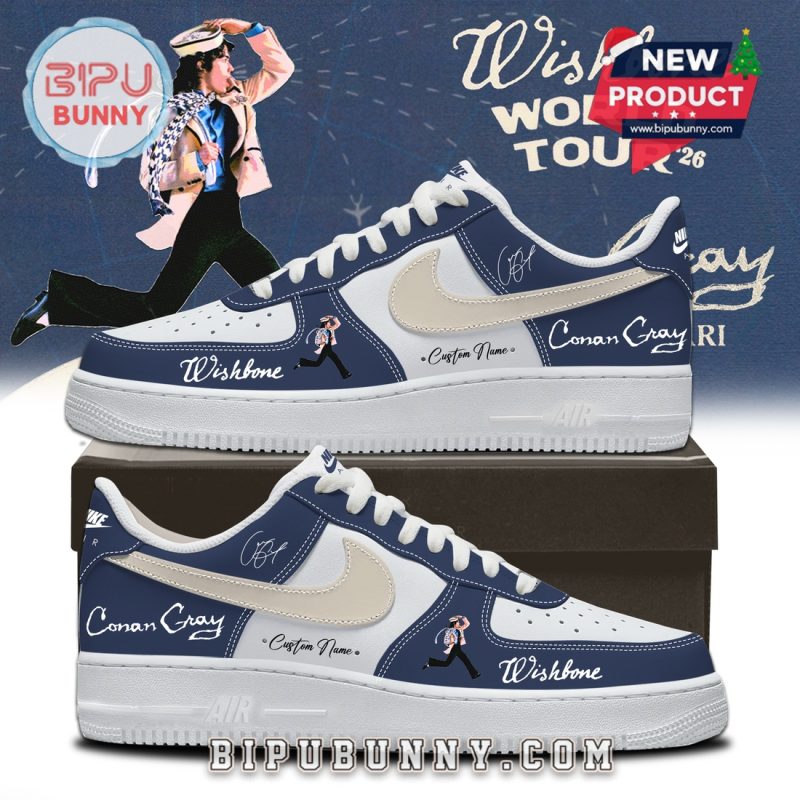 Conan Gray’s Wishbone World Tour Limited Edition Air Force 1 Conan Gray’s Wishbone World Tour Limited Edition Air Force 1