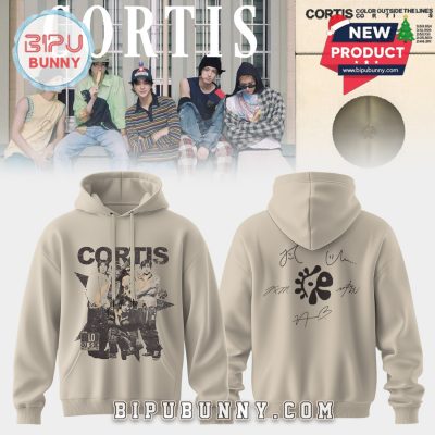 Cortis Color Outside The Lines Yellow Signatures Hoodie