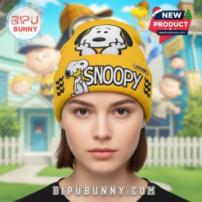 Custom Name Snoopy Beanie Hat Custom Name Snoopy Beanie Hat