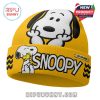 Personalized Snoopy Beanie Hat with Custom Name - Warm & Stylish