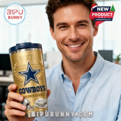 Dallas Cowboys Limited Edition Gold YETI Tumbler