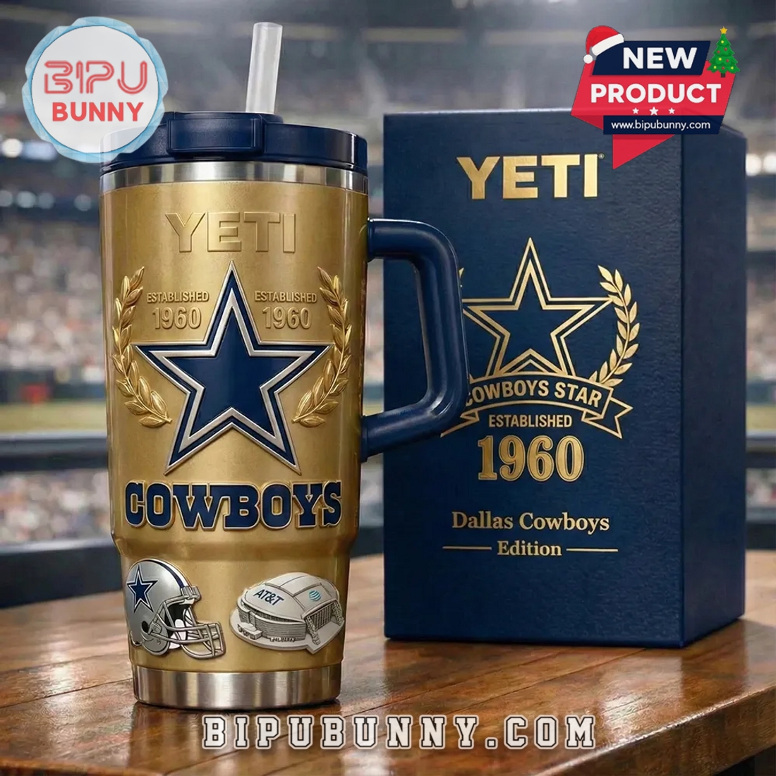 Dallas Cowboys Limited Edition Gold YETI Tumbler Dallas Cowboys Limited Edition Gold YETI Tumbler
