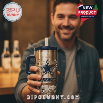 Dallas Cowboys Limited Edition Silver YETI Tumbler