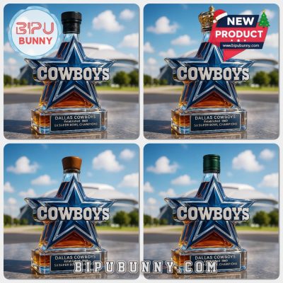 Dallas Cowboys Limited Edition Whiskey Bottle