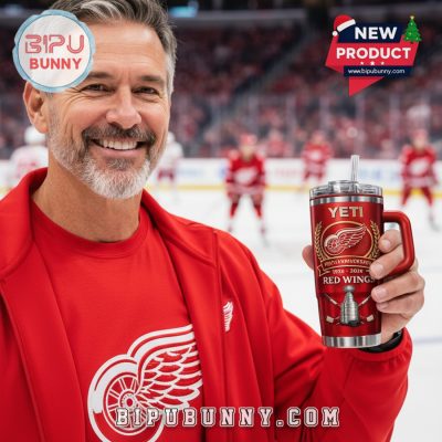 Detroit Red Wings 100th Anniversary Stanley YETI Tumbler