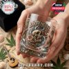 Dirty Heads whiskey glass with band logo, perfect for sipping your favorite drink while listening to their music.