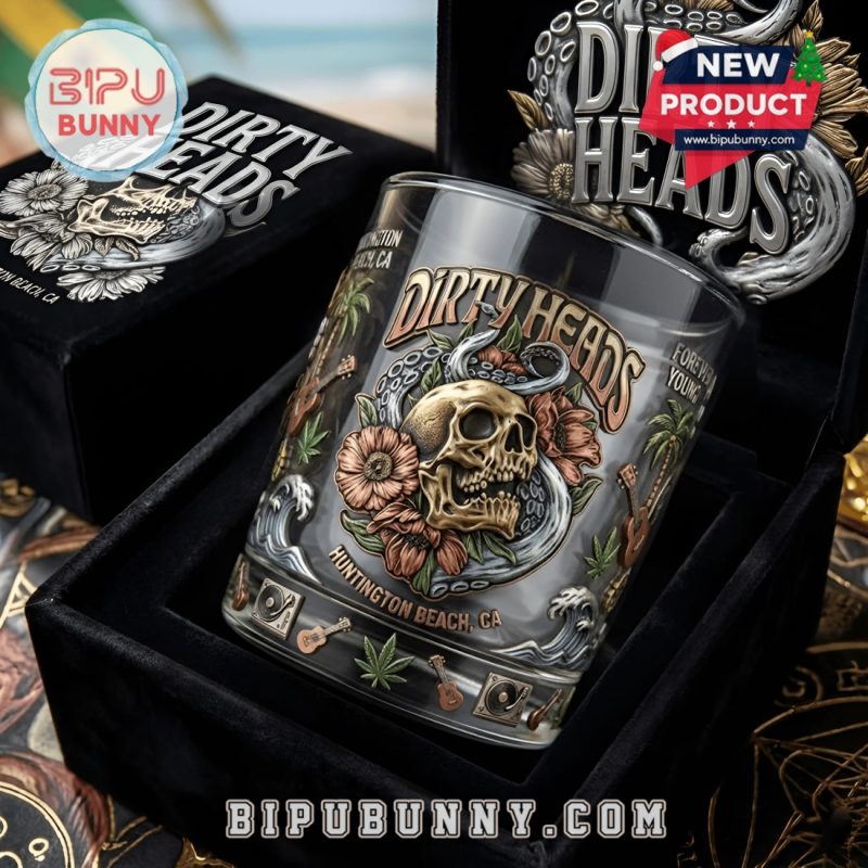 Dirty Heads Commemorative Whiskey Glass