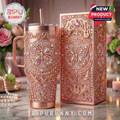 Dolly Parton 40oz Tumbler With Handle