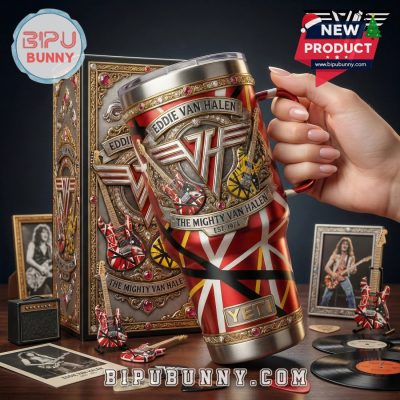 Eddie Van Halen 40oz Tumbler With Handle