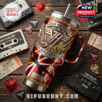Eddie Van Halen 40oz Tumbler With Handle