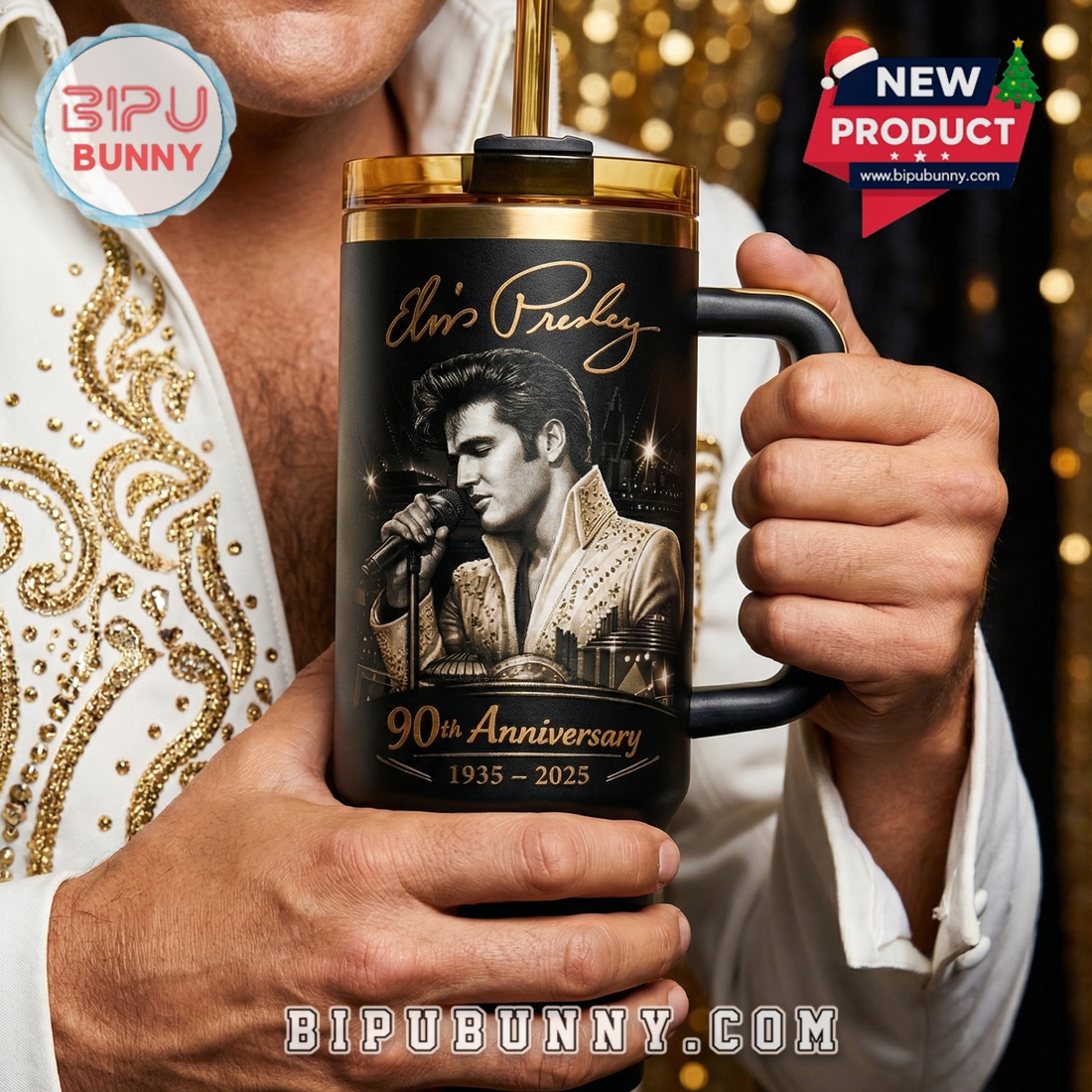 Elvis Presley 90th Anniversary Limited Edition Tumbler Elvis Presley 90th Anniversary Limited Edition Tumbler