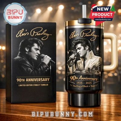 Elvis Presley 90th Anniversary Limited Edition Tumbler