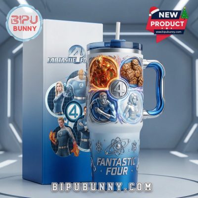 Fantastic Four 40oz Tumbler With Handle