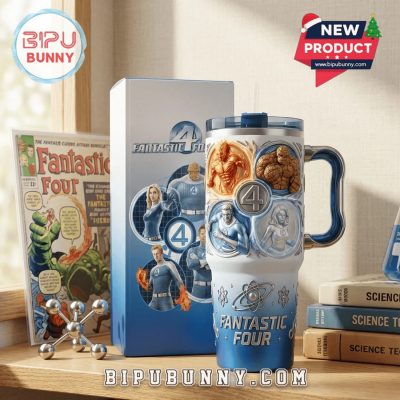 Fantastic Four 40oz Tumbler With Handle