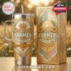 Farmer Premium 40oz Tumbler - Keeps drinks hot or cold for hours! Durable, stylish, perfect for farm life.