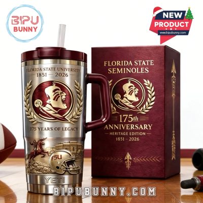 Florida State Seminoles 175th Anniversary YETI Tumbler