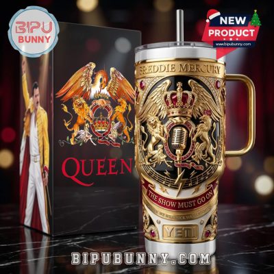 Freddie Mercury YETI 40oz Tumbler With Handle