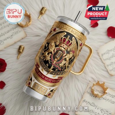 Freddie Mercury YETI 40oz Tumbler With Handle