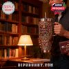 Gilmore Girls tumbler in a library, featuring rich decorative details, warm lighting, and a literary ambiance!