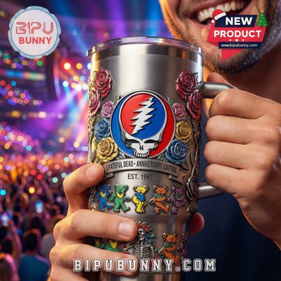 Grateful Dead Anniversary Edition Tumbler