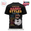 Harry Styles Together Tour Black 3D Shirt - Concert merch, stylish fan apparel.