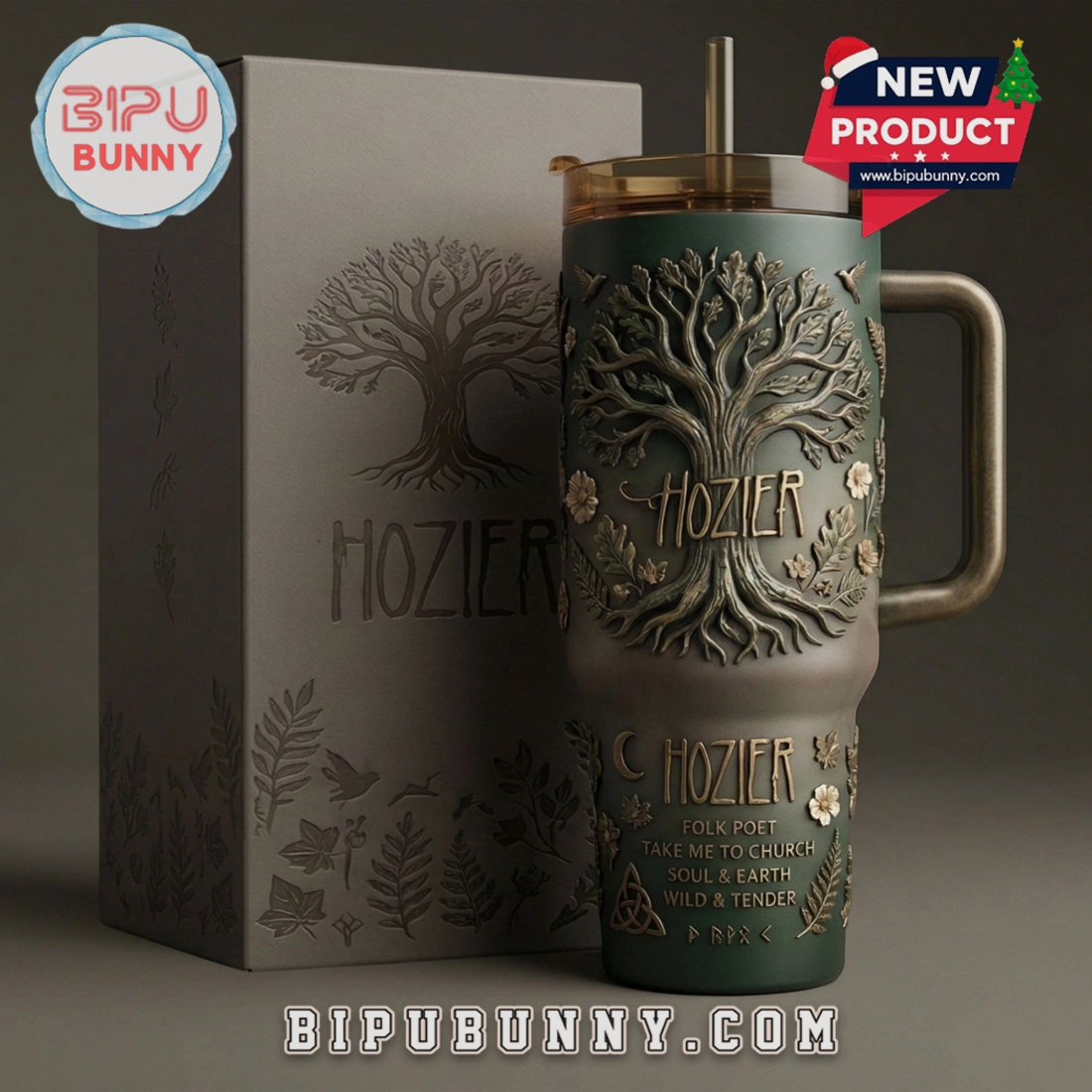 Hozier 40oz Tumbler With Handle Hozier 40oz Tumbler With Handle