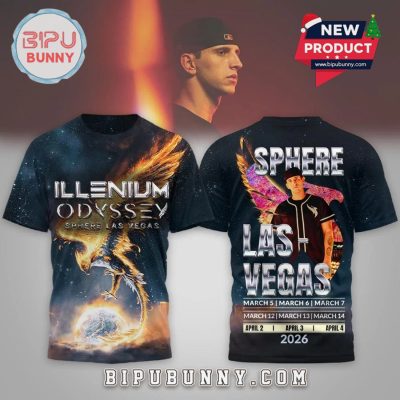 Illenium ODYSSEY Sphere Las Vegas 2026 Shirt