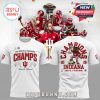 Front and back of white Indiana champs tshirt with championship graphics!
