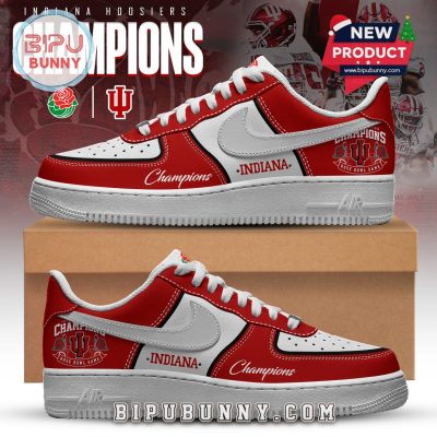 Indiana Hoosiers 2026 Rose Bowl Champions Air Force 1 Indiana Hoosiers 2026 Rose Bowl Champions Air Force 1