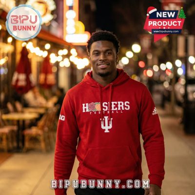 Indiana Hoosiers Rose Bowl x Peach Bowl Champs Red Hoodie