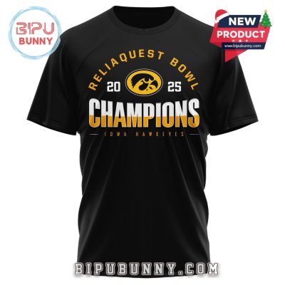 Iowa Hawkeyes ReliaQuest Bowl Champions Hoodie 2026